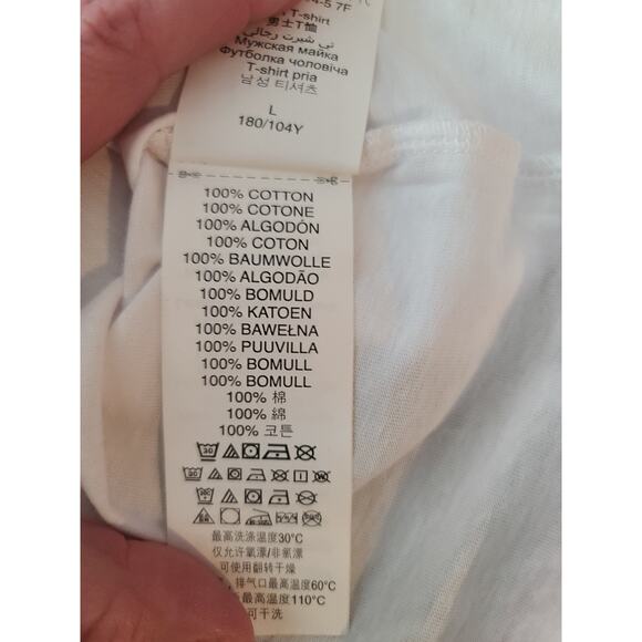 NWT Oakley Americana USA baseball tee white with red arms - large - Picture 4 of 5